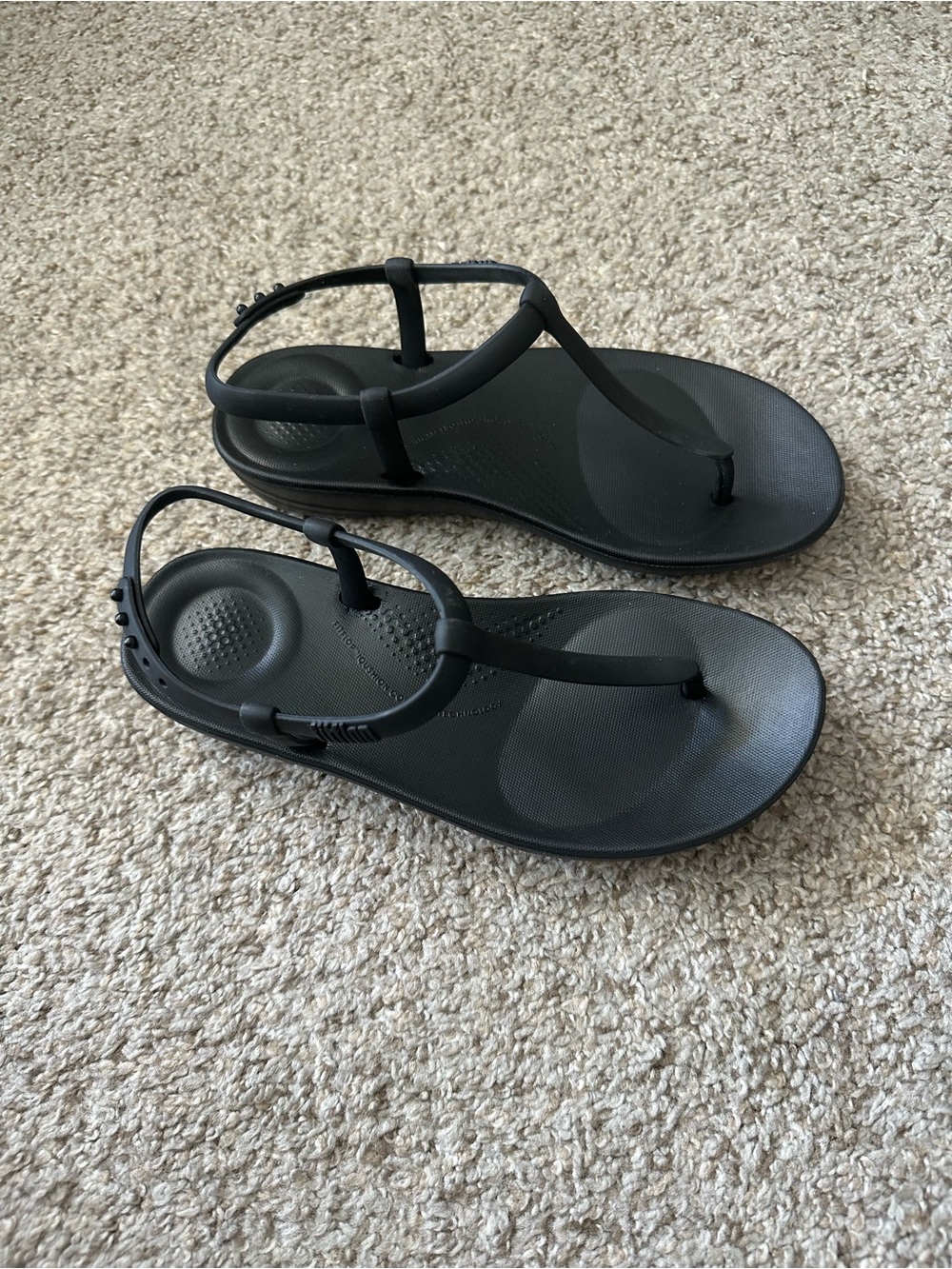 Fitflop Iqushion Splash T-Bar Sandals size 5 - Picture 4 of 7